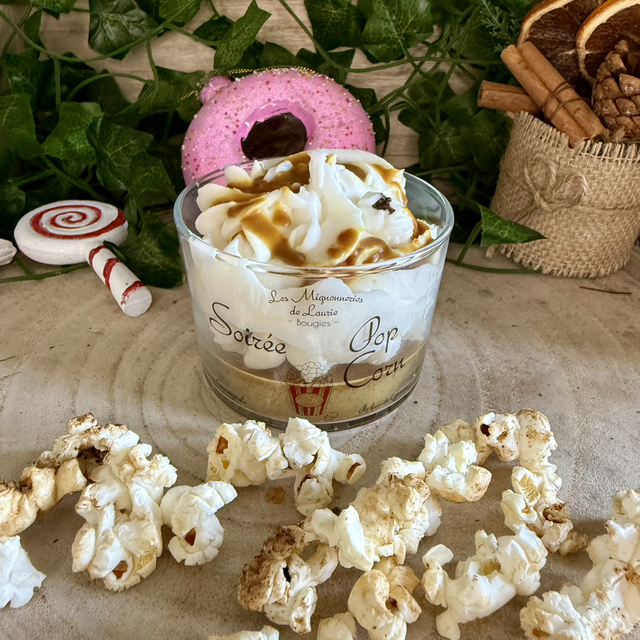 Bougie Soirée Pop Corn 
