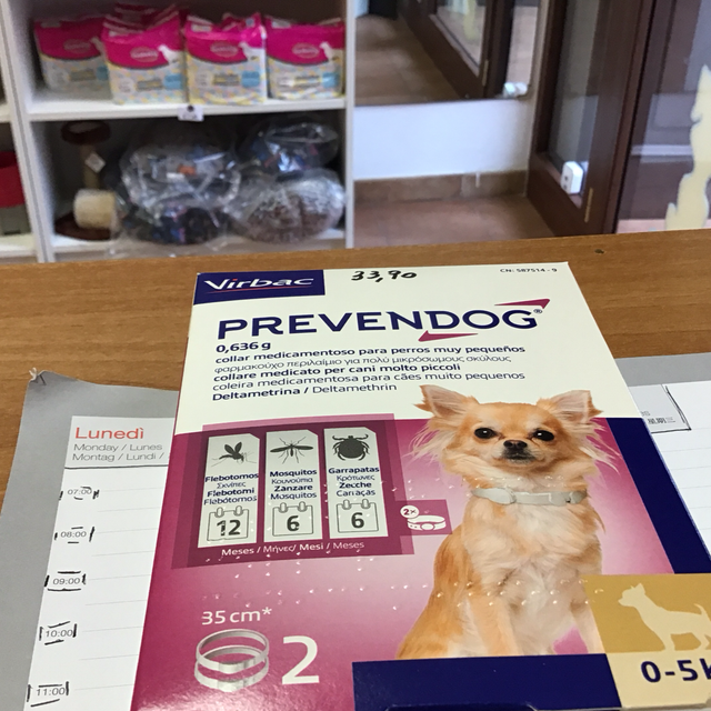 VIRBAC PREVENDOG 2 COLLARI CANE TAGLIA PICCOLA 0/5 KG 3597133089684