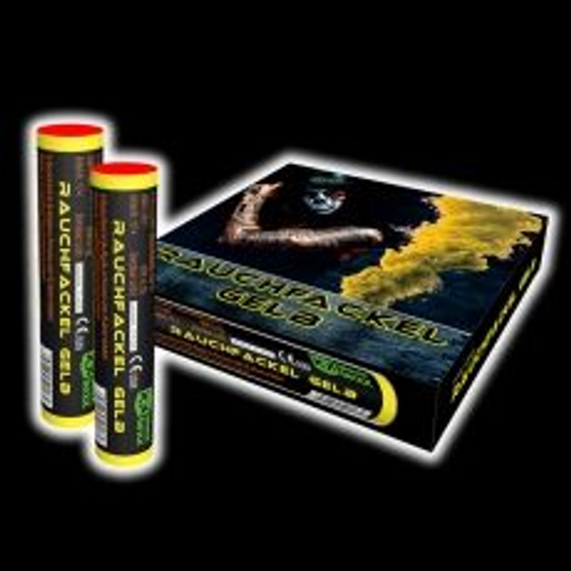 Rauchfackel Gelb, 5er Pack / KAT T1