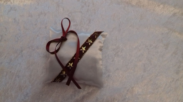 Coussins porte alliances