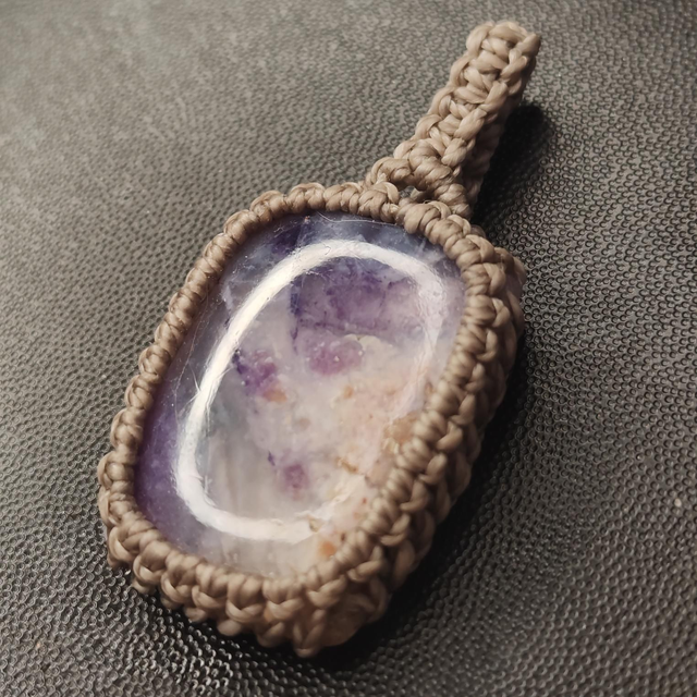 Pendentif Opale morado USA 