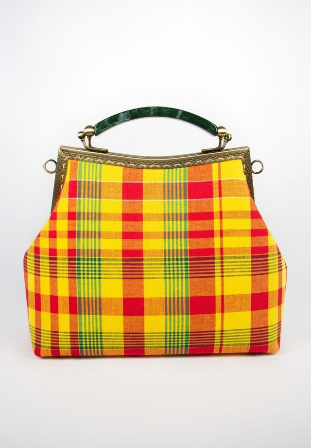 Sac à main en madras 