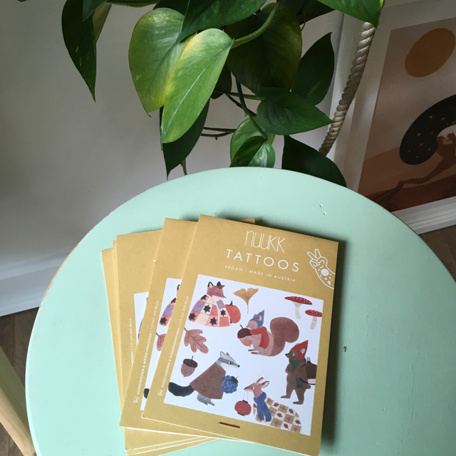 Vegan woodland tattoos 