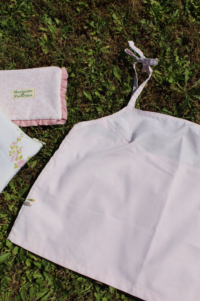 Top beige rose clair - Taille 1 & 2