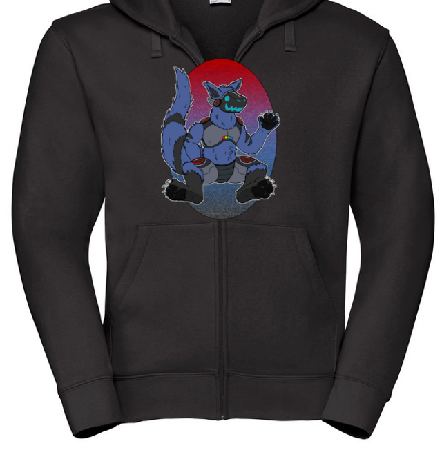 Protogen - Hoodie with Zipper