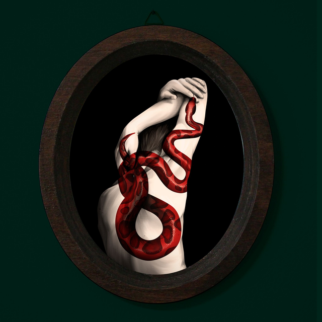 Cadre "Adam, détail N•1"