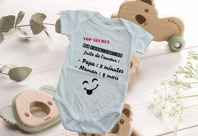Body personnalisable "TOP SECRET"