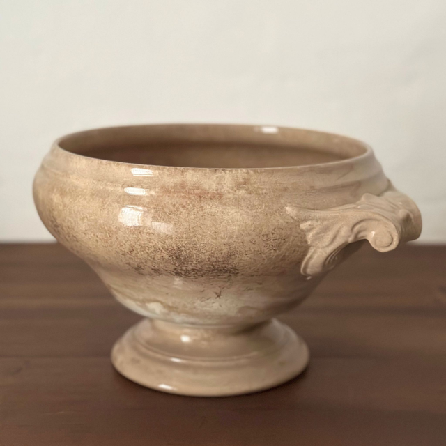 la grande soupière patinée, Société de Céramique Maestricht, Terre de fer