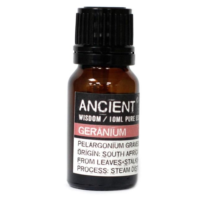 Geranium Essential Oil 10ml Ancient Wisdom 