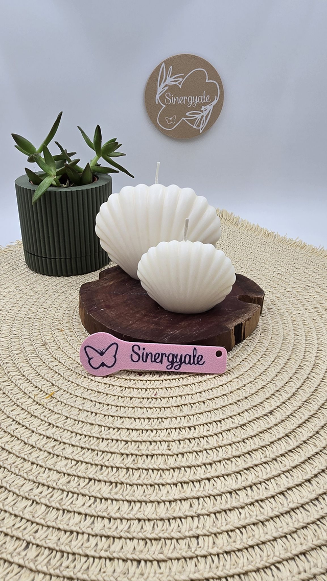 Vela de soja "Conchas de mar"
