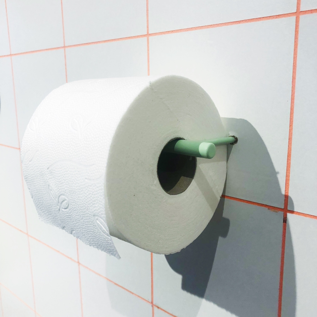 TOILETROLHOUDER MINT GROEN 