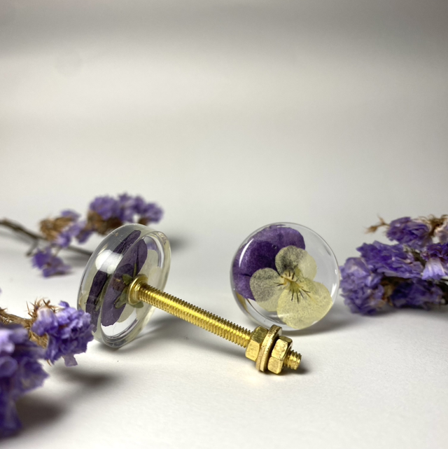 Boutons de meuble Pensée