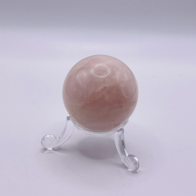 Rose Quartz Sphere - 2