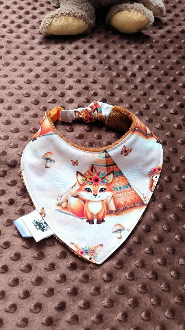 Bavoir renard 0/6 mois