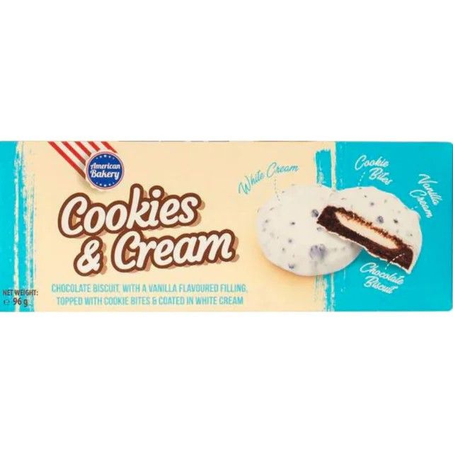 American Bakery Cookies &amp; Cream 96g