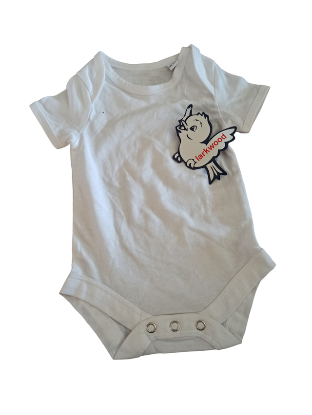 Body manches courtes uni 0-3 mois (Larkwood)