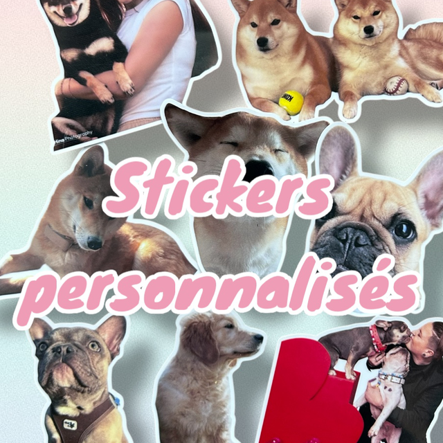 Stickers personnalisés 