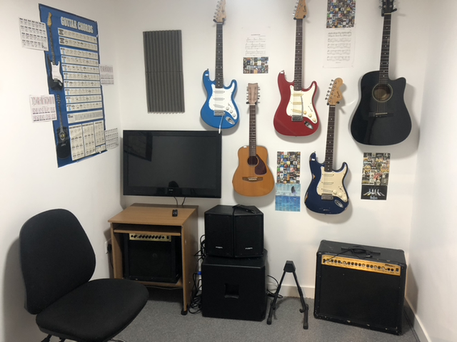1 hour music teaching room hire 