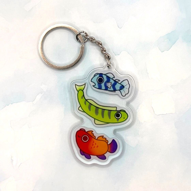 Fish Keychain
