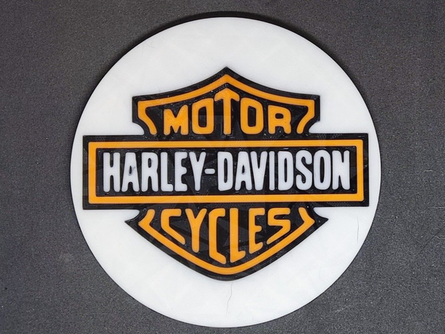 Dessous de verre Harley Davidson
