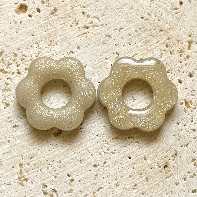 Aylin I Pampille Réversible - Champagne Doré