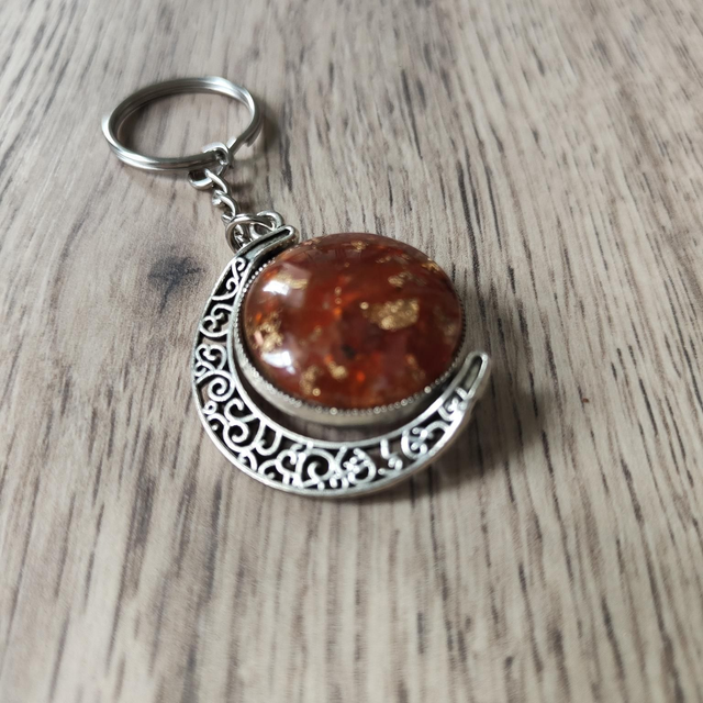 Porte-clé cornaline