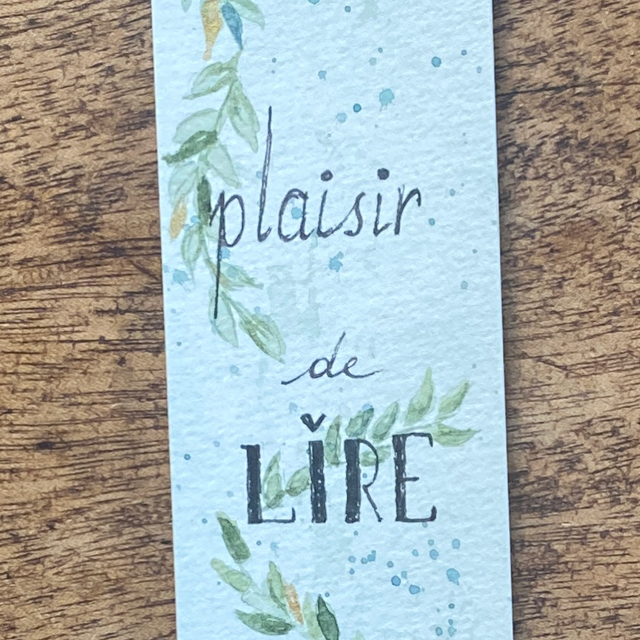 Marque-page Thème Plaisir de lire 02 