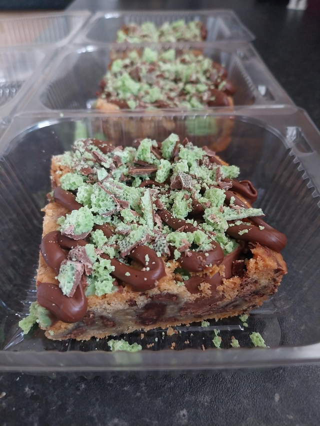 Mint Aero Cookie Bar