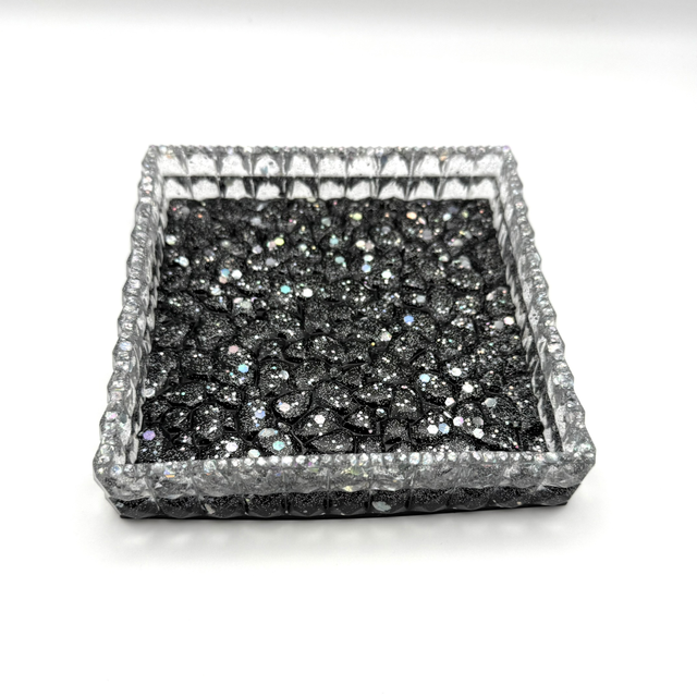 Plateau Diamant carré Esprit de fête