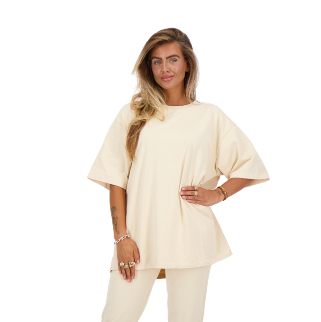 Reinders T-Shirts Vintage Wash Creme