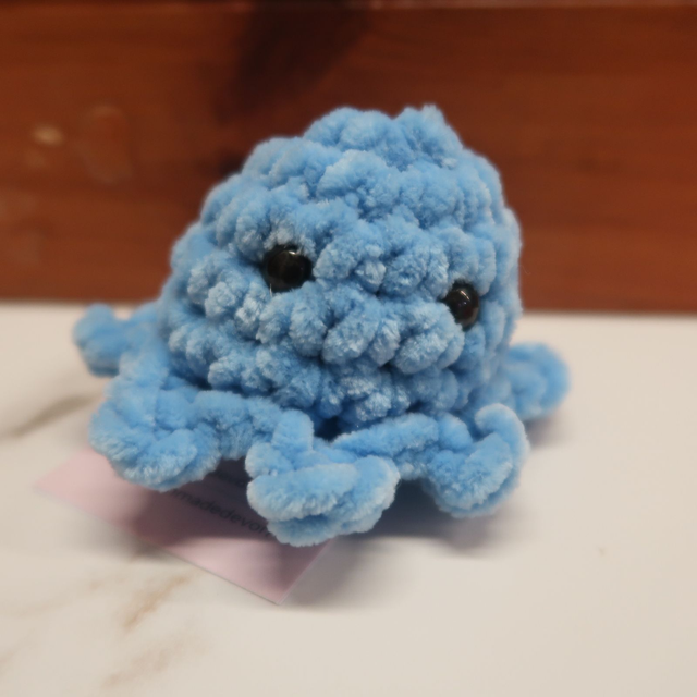 Crochet Mini Octopus Plushie
