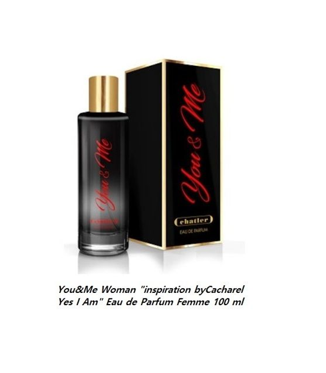 You&Me Woman "inspi Cacharel Yes I Am " Eau de Parfum Femme 100 ml