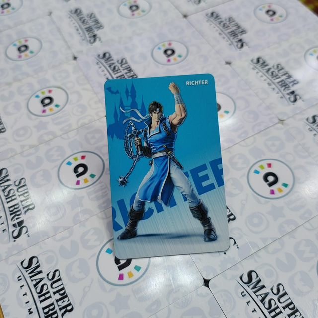 Tarjeta Amiibo Richter / Smash Bros