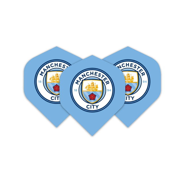 MANCHESTER CITY FOOTBALL CLUB DART FLIGHTS