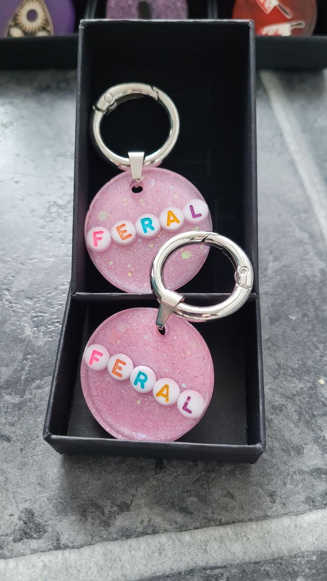 Boot Charms - FERAL Beaded Punk Glitter | Spring O-rings