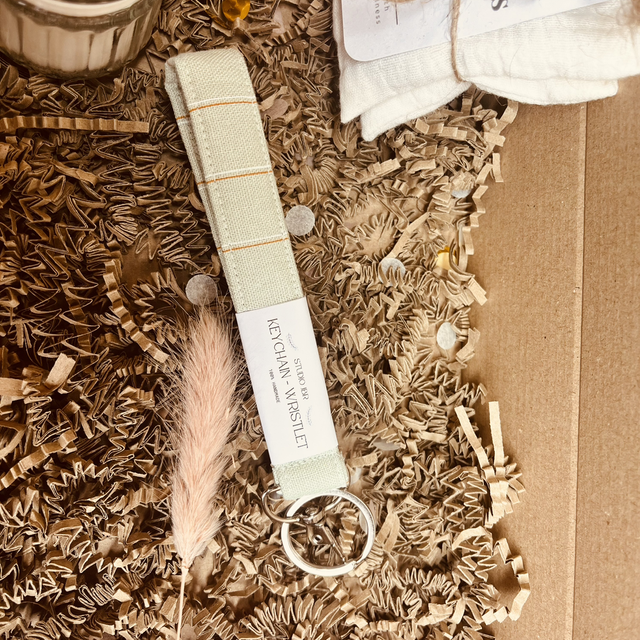 Ronnie Keychain - Wristlet Fabric