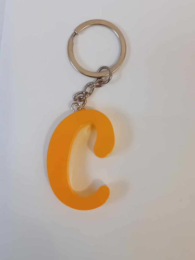 Porte clef lettre C 