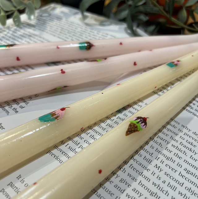 Hand painted dessert collection