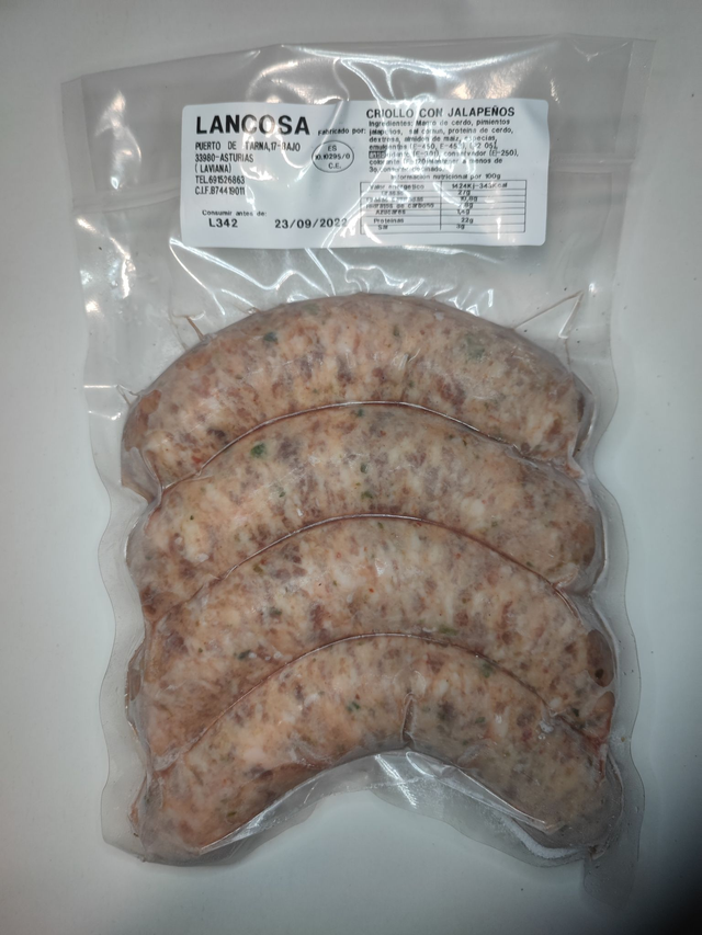 Criollos con jalapeño 