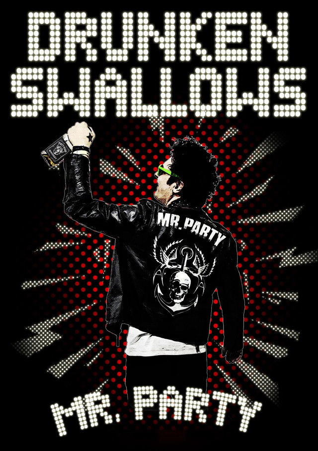 Mr. Party - Aufkleber (5er Set)