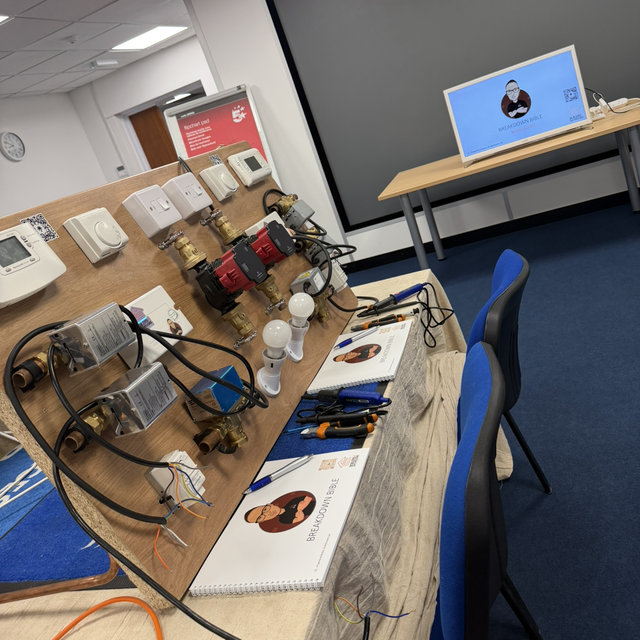 24th February 2026 Edenbridge TN86HF wiring course at Grundfos
