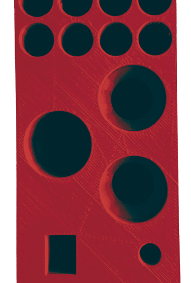 Red MEDIUM Scan n Cut Accessories tool holder 