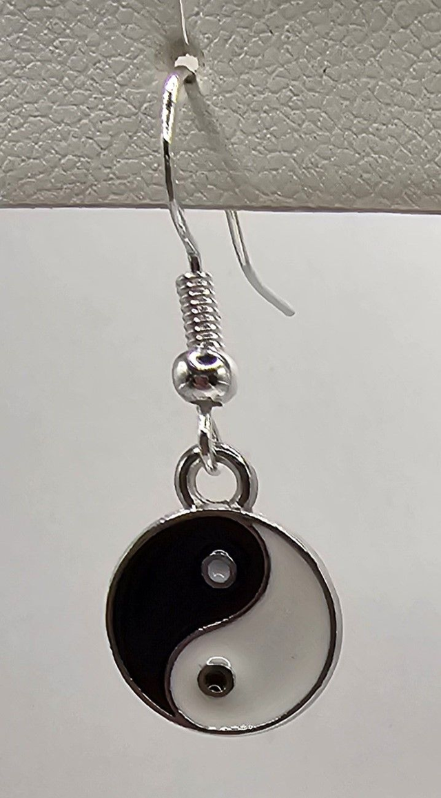 Yin Yang Earrings.