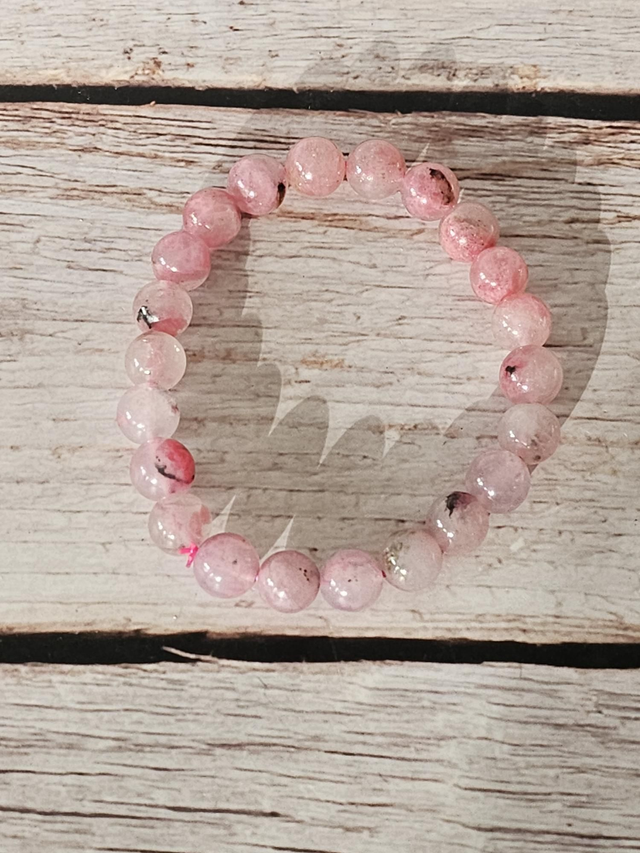 Bracelet en Rhodonite – 8 mm