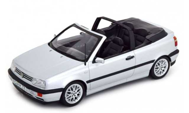 VW Golf 3 Cabriolet 1995 silber Norev 1:18