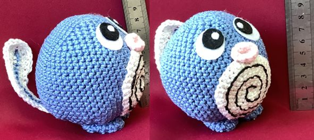 Créature japonaise &quot;Le têtard bleu&quot;