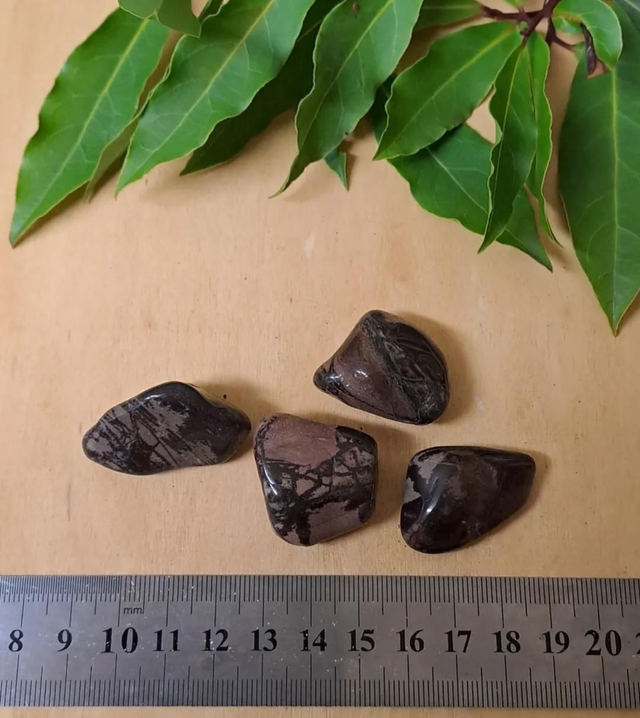 PINK SPIDER JASPER TUMBLESTONE