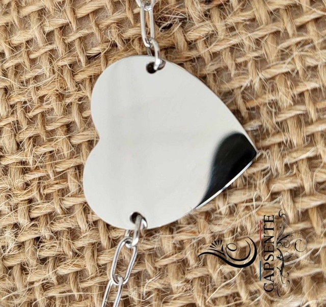 Bracelet Cœur Argenté