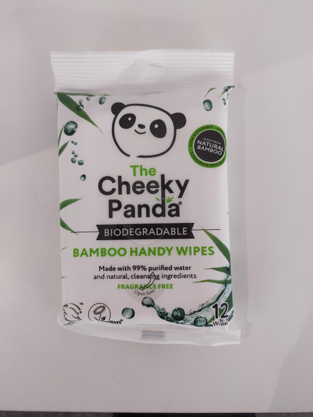 Cheeky Panda 100% Bamboo Handy Wipes (12) 95977
