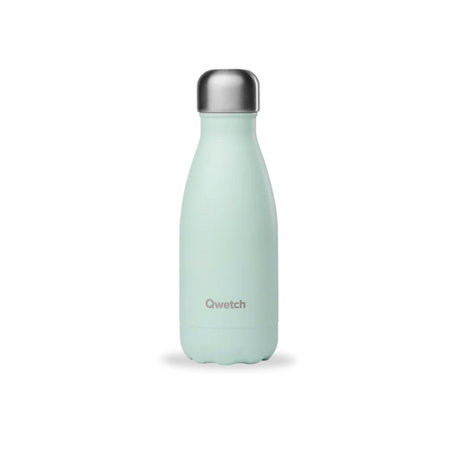 Gourde Isotherme - Pastel Vert (260/500/750/1000ml) - Qwetch